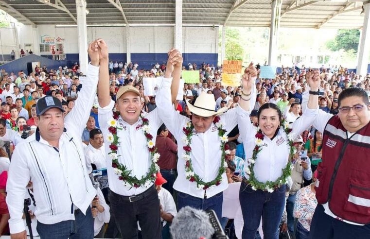 CON LA 4T, EL SURESTE ESTÁ CRECIENDO COMO NUNCA: NINO MORALES DESDE LOMA BONITA