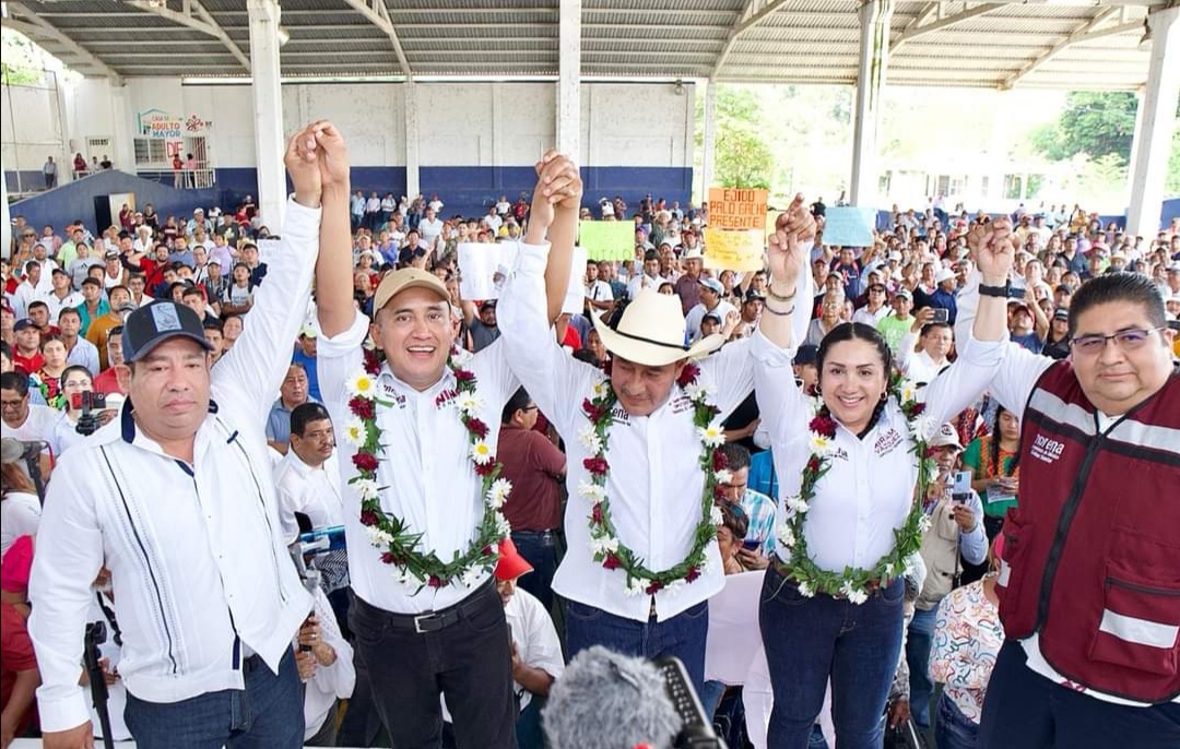 CON LA 4T, EL SURESTE ESTÁ CRECIENDO COMO NUNCA: NINO MORALES DESDE LOMA BONITA