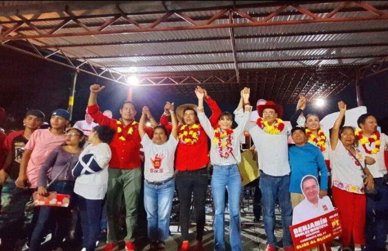 Líderes políticos y candidatos respaldan a Daniel Urbina, candidato del PT al distrito 13