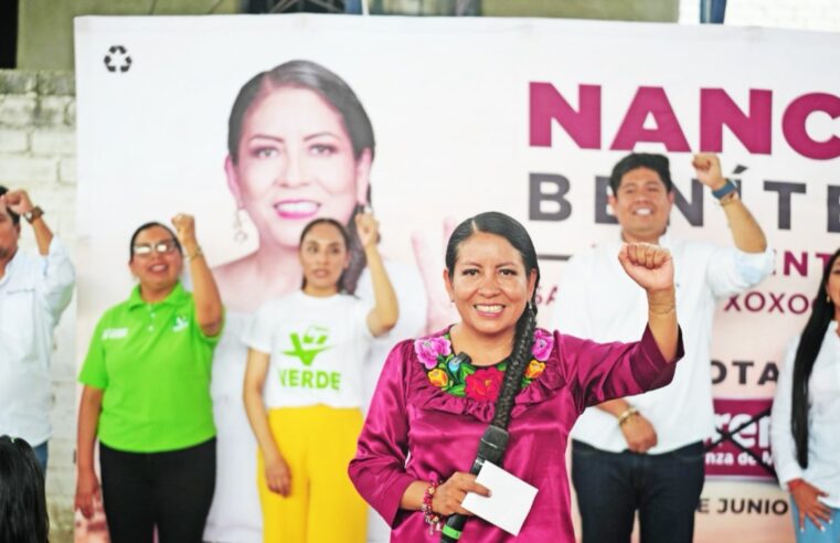 Se perfila Nancy Benítez como ganadora en elección a presidencia municipal de Santa Cruz Xoxocotlán
