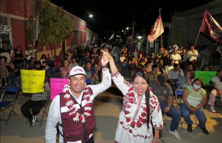 Inminente triunfo de Nancy Benítez en Xoxocotlán; se suman más colonos al proyecto de la 4T
