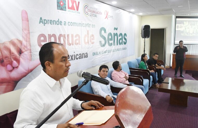 Emprende Congreso de Oaxaca curso de Lengua de Señas Mexicana