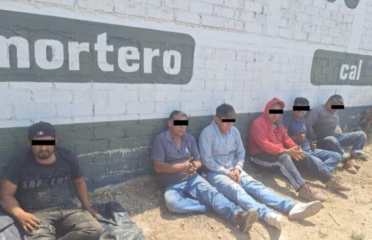 Detienen a seis personas por robo de tráiler cargado con acero