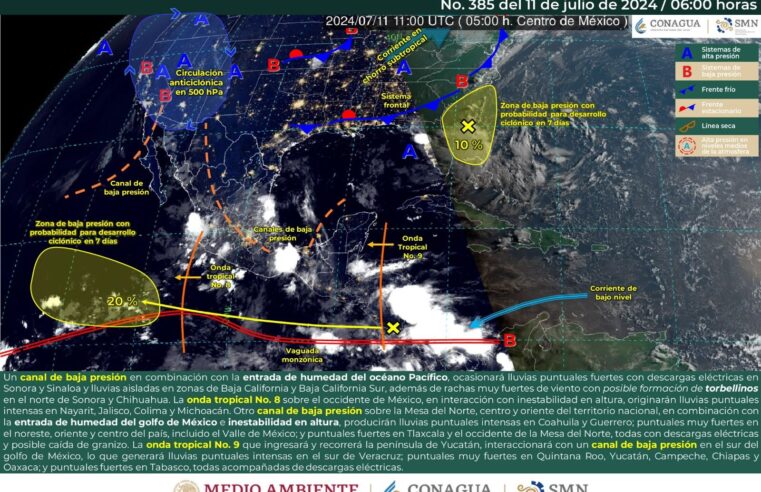 Seguirán las lluvias en Oaxaca: Protección Civil emite recomendaciones