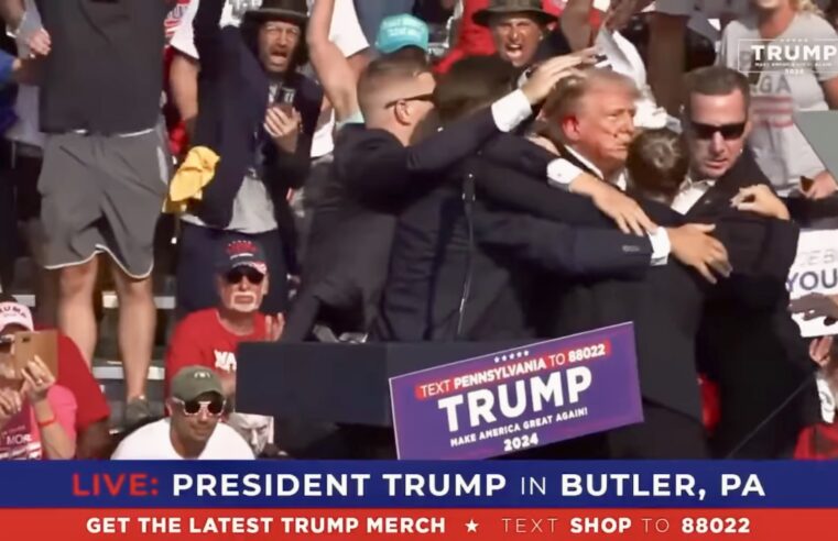 Donald Trump sufre atentado durante un mitin en Pensilvania