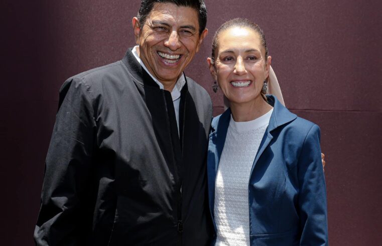 Gobierno de Oaxaca respalda a Claudia Sheinbaum en su mandato con México