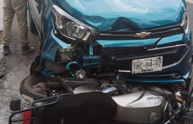 Automovilista atropella un motociclista y huye dejándolo mal herido