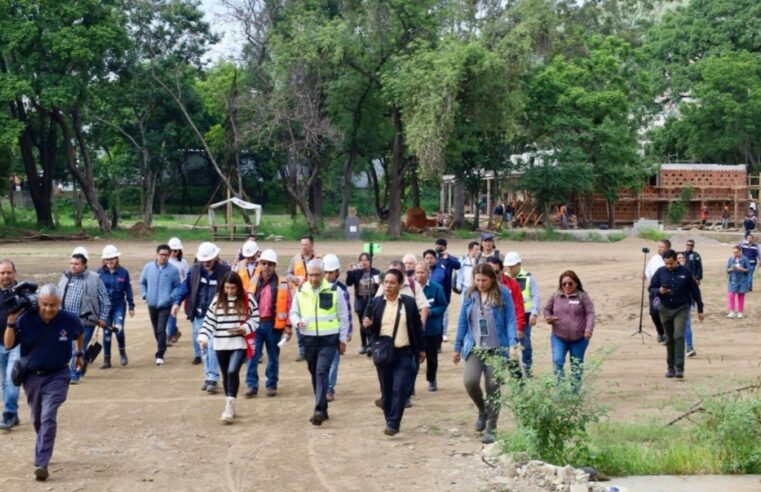 Avanza Parque Primavera Oaxaqueña, obra que impulsará el desarrollo integral y sostenible de la población