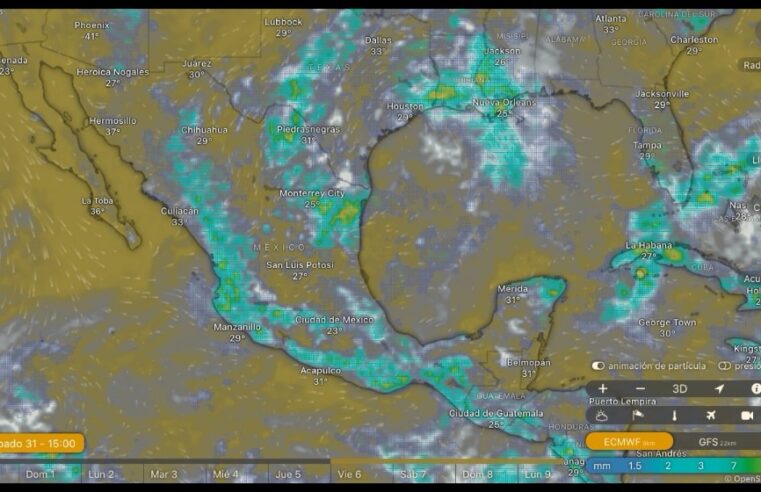 CANALES DE BAJA PRESIÓN ORIGINARÁN LLUVIAS INTENSAS EN DIFERENTES ZONAS DEL PAÍS
