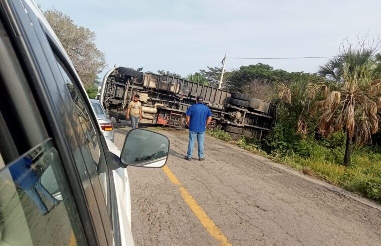 Accidente en la carretera Salina Cruz-Huatulco