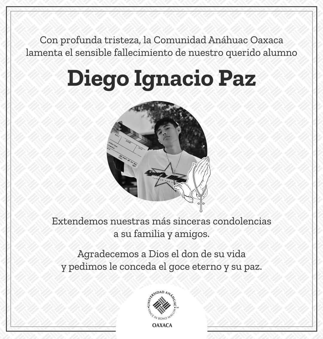Padres de Diego Paz exigen justicia