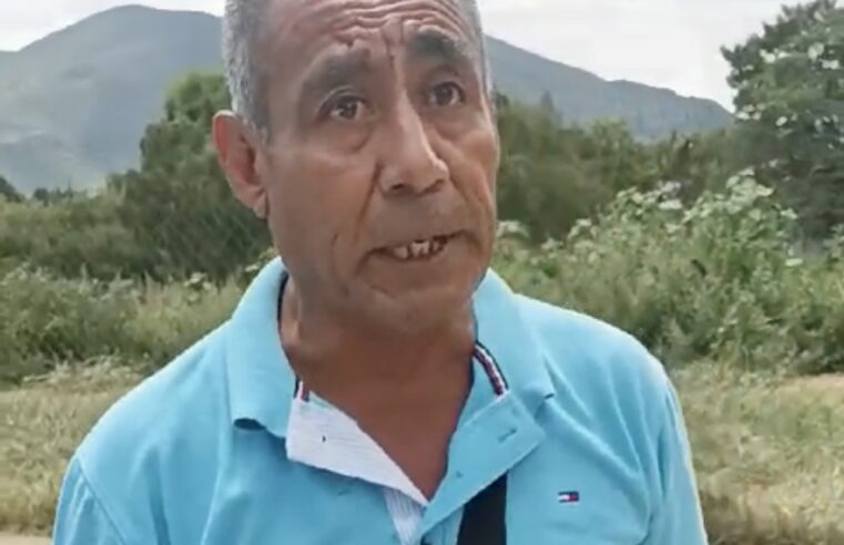 Armado y prepotente: evidencian a supuesto policía del Tule