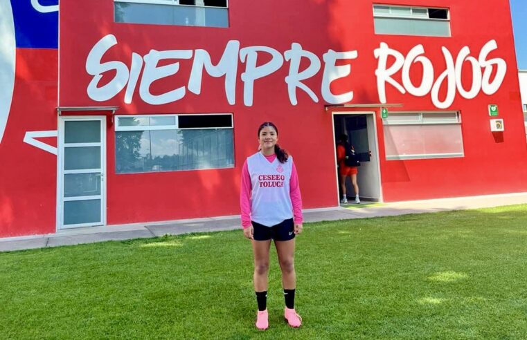 Alumna de la Universidad CESEEO jugará con el Toluca femenil