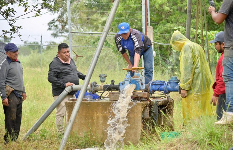 San Pedro Ixtlahuaca garantizará agua potable para sus habitantes con la rehabilitación de un pozo profundo