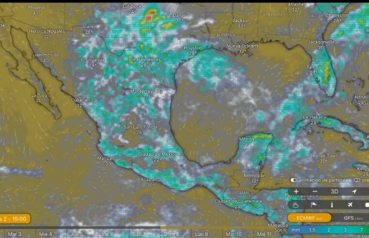 ONDA TROPICAL Y CANALES DE BAJA PRESIÓN ORIGINARÁN LLUVIAS INTENSAS EN EL PAÍS