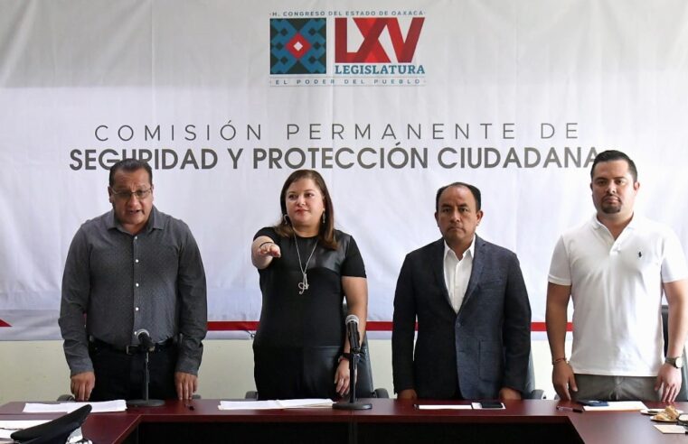 Asumen legisladoras presidencias de Comisiones de Seguridad y de Infraestructuras