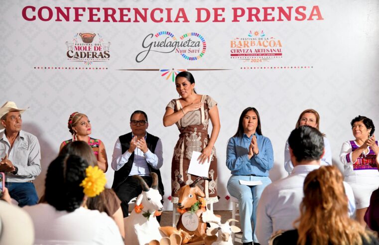 Preparan Guelaguetza Mixteca: Saymi Pineda anuncia el Festival del Mole de Caderas en Oaxaca