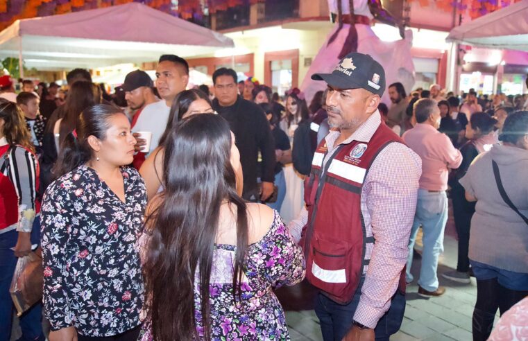 Refuerzan operativos para garantizar la gobernabilidad y seguridad en las festividades de Día de Muertos