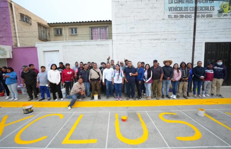Recupera Gobierno de Xoxocotlán más de 16 espacios públicos en dos semanas