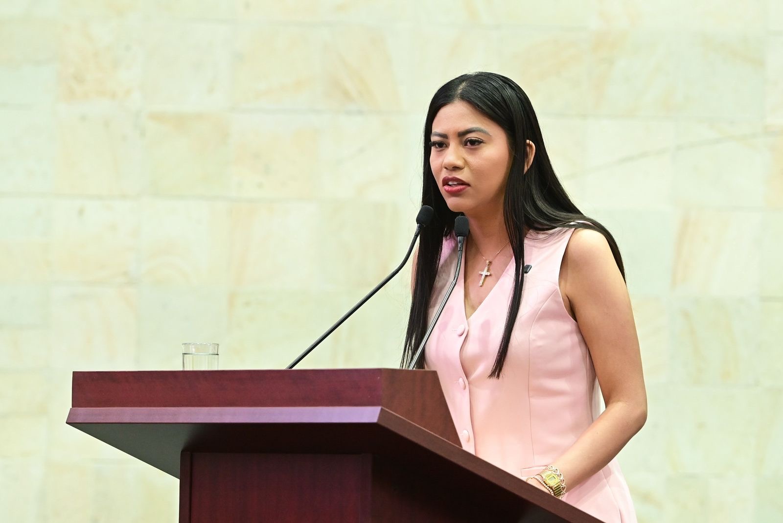 Clarissa Bornios busca ampliar medidas de protección para mujeres e hijos víctimas de violencia