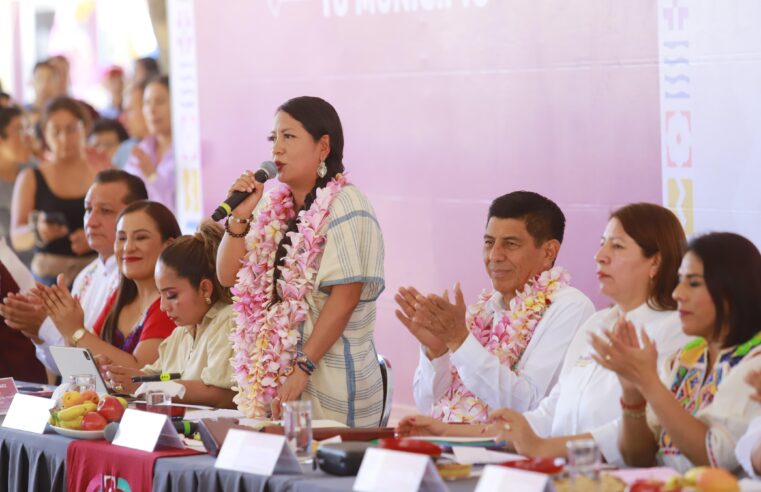 Salomón Jara y Nancy Benítez encabezan estrategia Trabajo que transforma tu municipio en Xoxocotlán