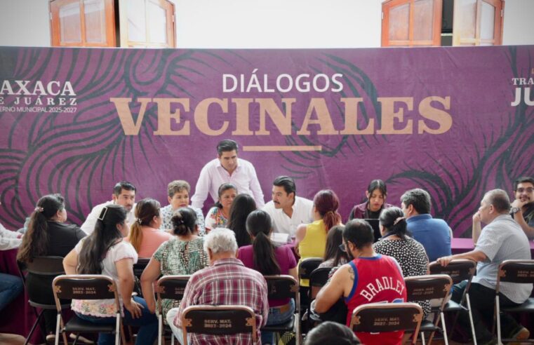 Diálogos Vecinales, vía de atención ciudadana para fortalecer seguridad y bienestar