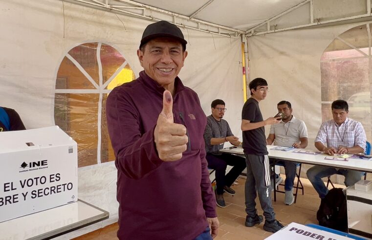 Confía Salomón Jara en que Oaxaca será ejemplo nacional en participación electoral