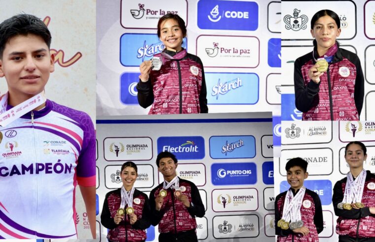 Oaxaca hace historia: rompe récord de oros en la Olimpiada Nacional Conade 2025
