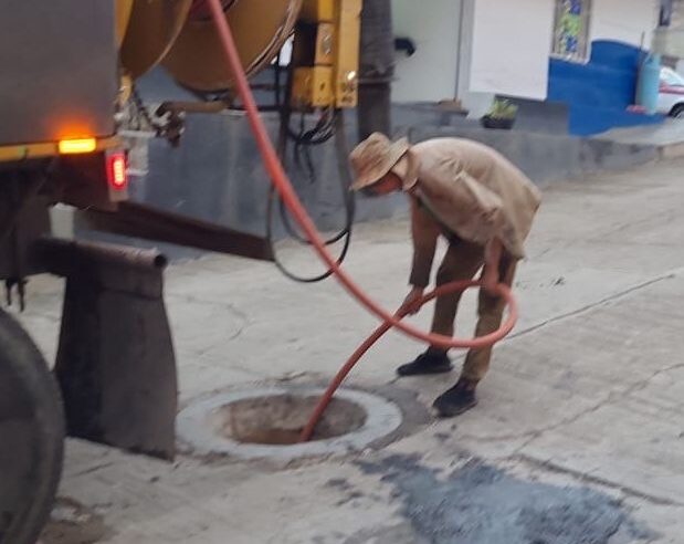San Antonio de la Cal intensifica desazolve de drenajes