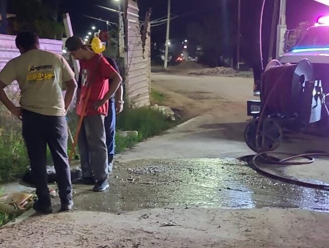 Refuerzan acciones de desazolve en San Antonio de la Cal
