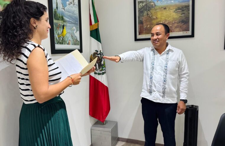 Rinde protesta Sergio López Sánchez como sub secretario de Recursos Naturales