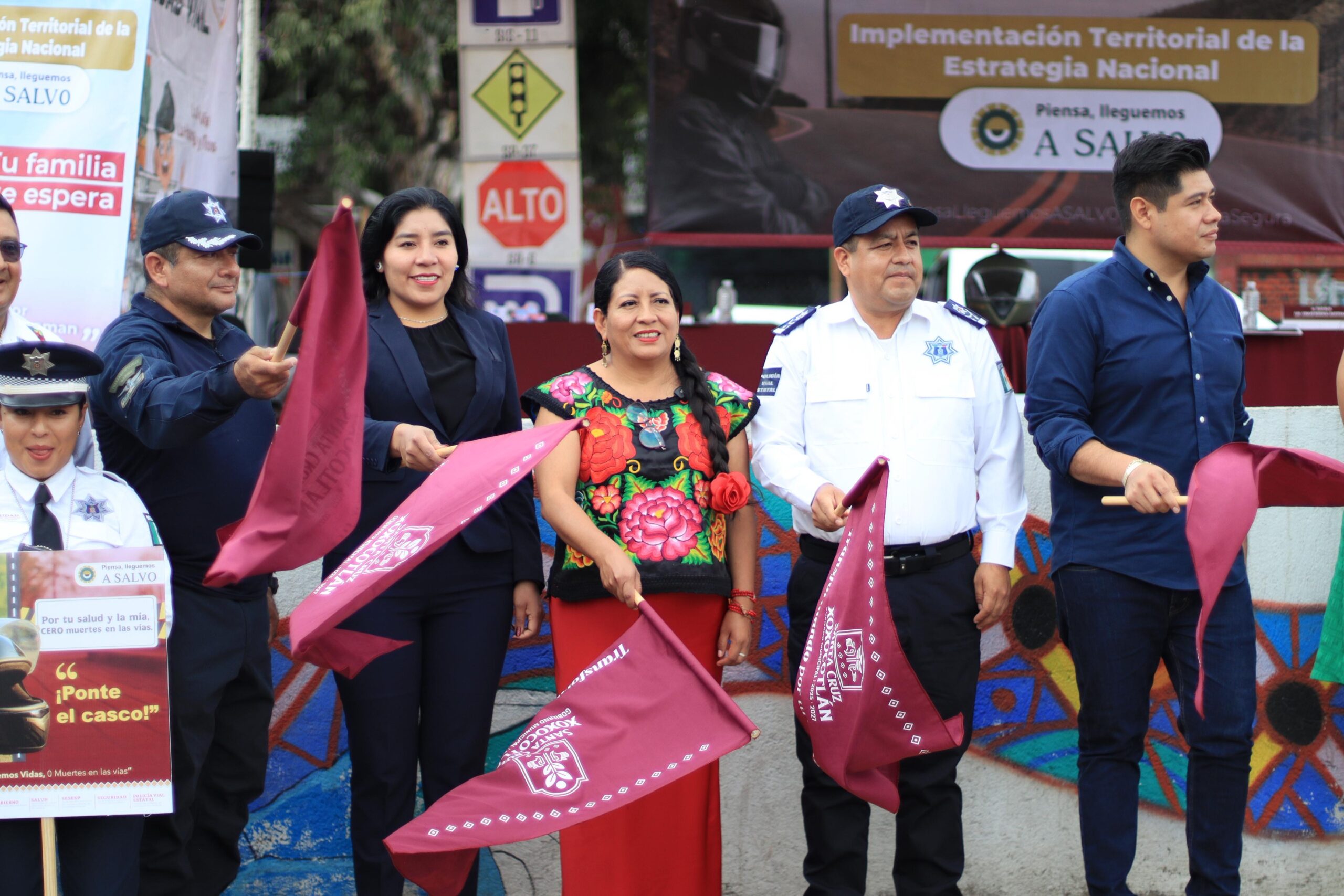 Implementan en Xoxocotlán estrategia nacional para prevenir accidentes en motocicleta