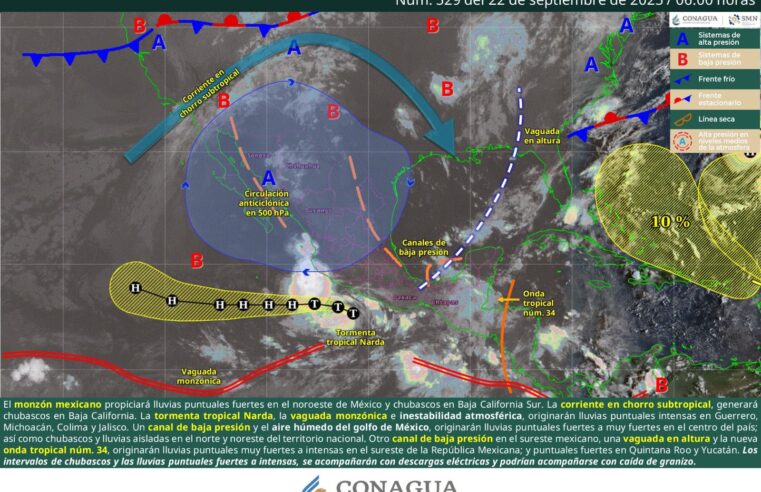 Seguirá lloviendo en Oaxaca, prepárate!