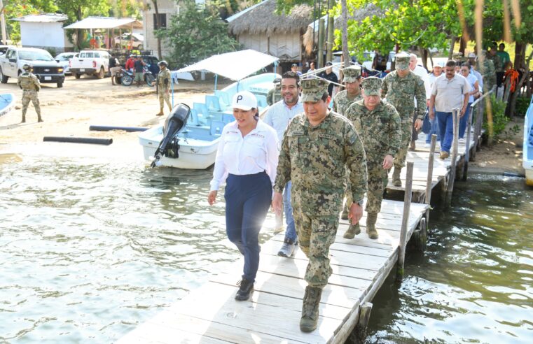 Gobierno del Estado y Semar refuerzan acciones para reactivar el turismo en la Villa de Tututepec