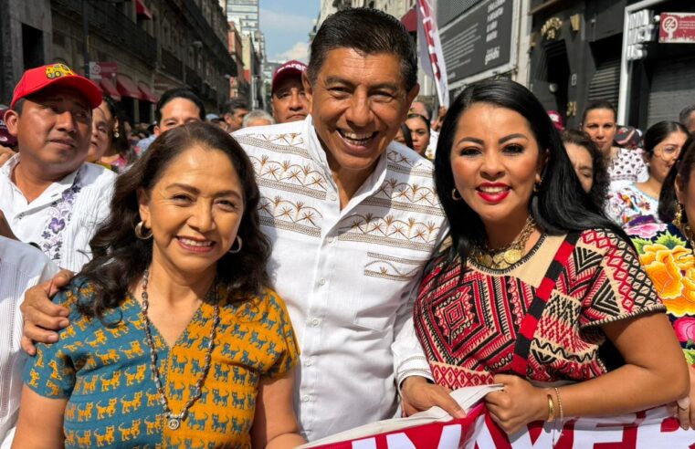 Oaxaca celebra con alegría el Primer Informe de la Doctora Claudia Sheinbaum Pardo: Saymi Pineda Velasco