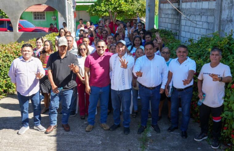 Salina Cruz sigue transformándose, por el bien del pueblo: afirma Antonino Morales