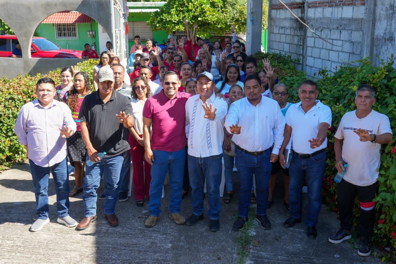 Salina Cruz sigue transformándose, por el bien del pueblo: afirma Antonino Morales