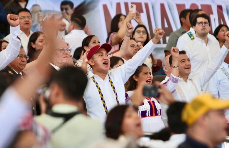 Antonino Morales Toledo respaldó a Salomón Jara durante su Informe de Gobierno