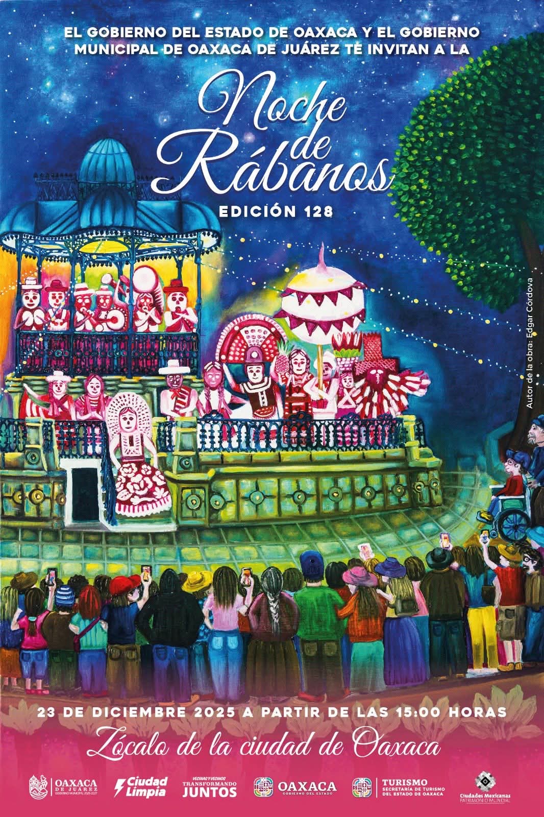 Oaxaca abre inscripciones para su tradicional Concurso de Figuras de Rábanos 2025