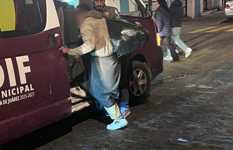 DIF Municipal mantiene activo el albergue nocturno “Abrigo Vecinal” para proteger a personas en situación de calle