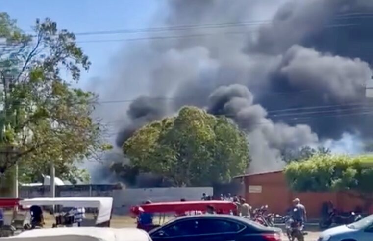 Explota una pipa con combustible en Santa Domingo Zanatepec