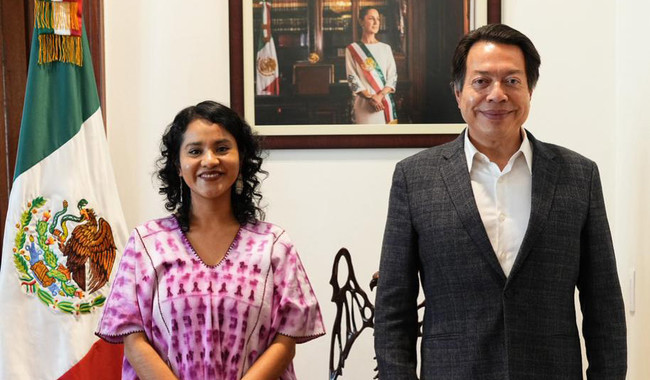 Ella es Nadia López García: es oaxaqueña y hoy fue nombrada Directora General de Materiales Educativos de la SEP