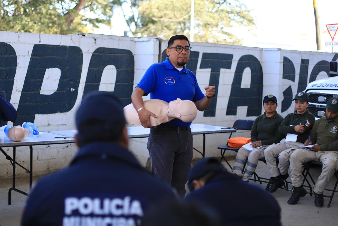 Refuerzan capacitación en primeros auxilios para proteger a las familias xoxeñas