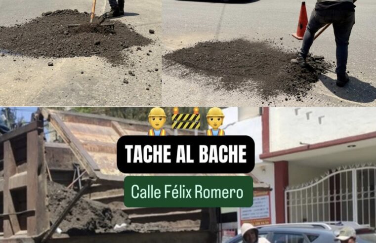 Intensifica el Ayuntamiento de Oaxaca de Juárez trabajos para tapar baches