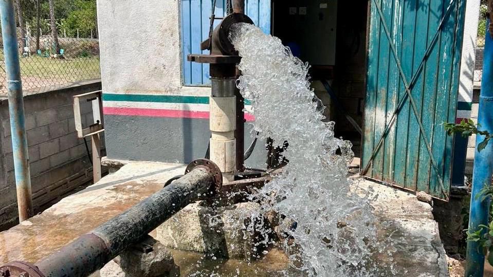 Gobierno del Estado rehabilita pozo en Santo Domingo Tehuantepec