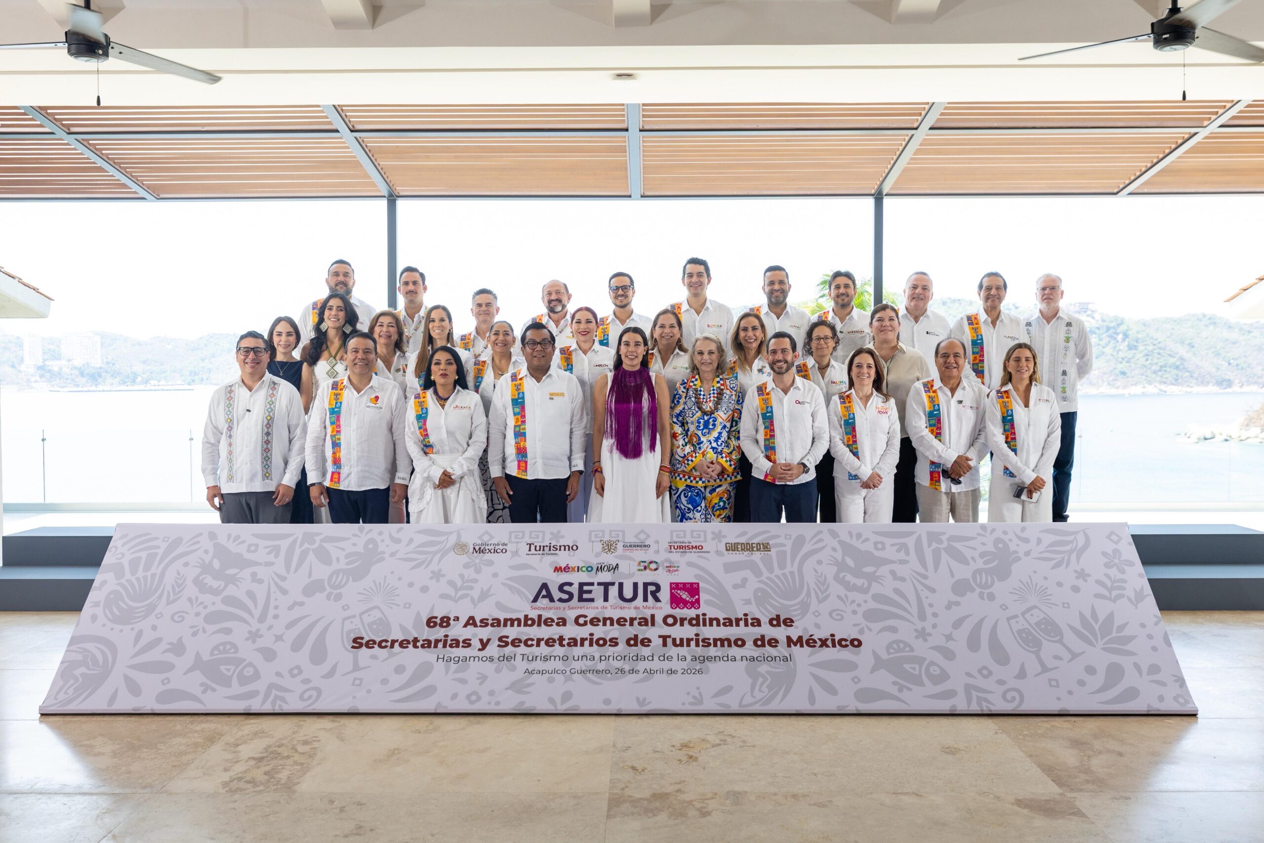 Gobierno del Estado refrenda compromiso con la agenda nacional de turismo en la 68ª Asamblea de Asetur