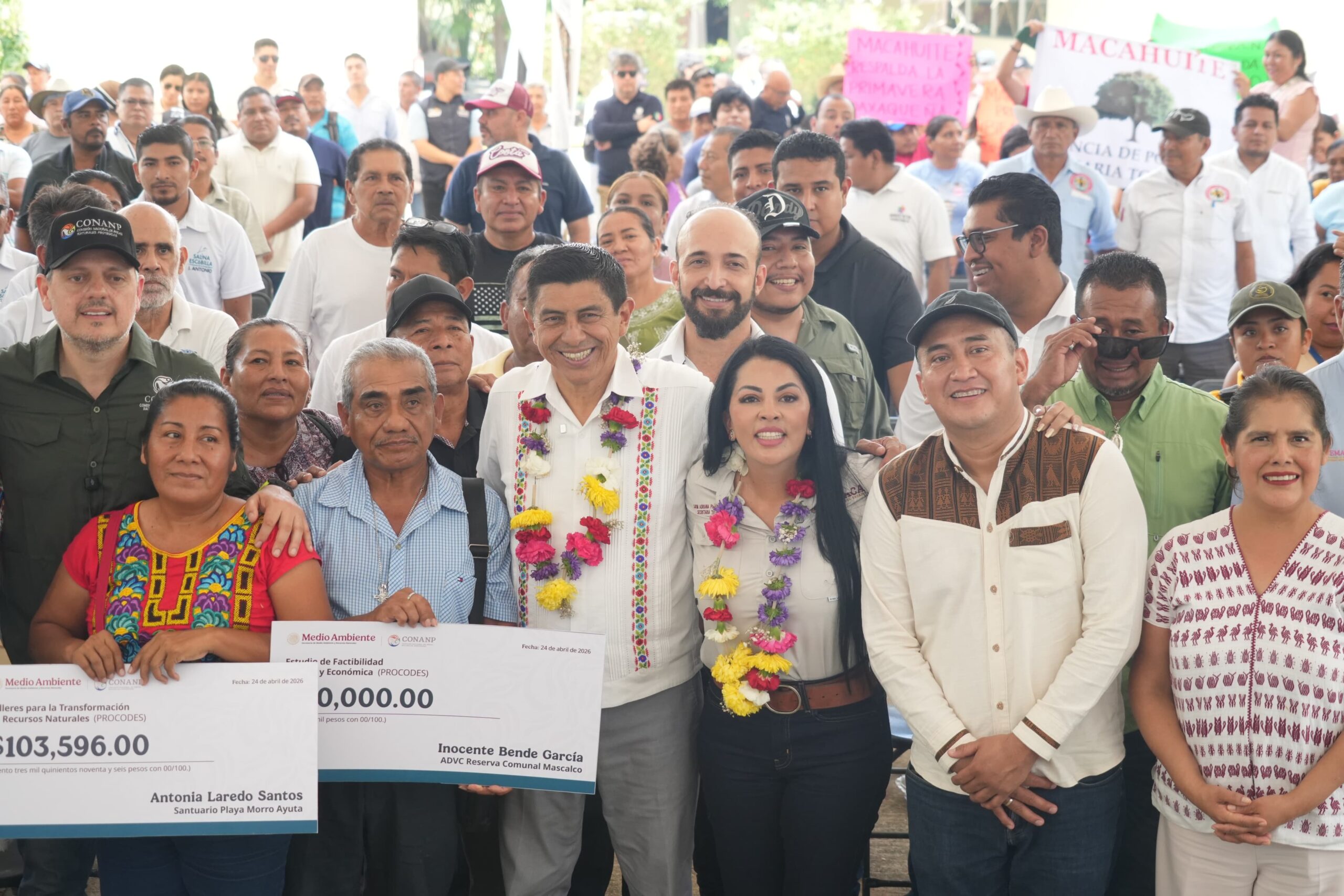 Garantiza Salomón Jara Cruz apoyos para el Centro Mexicano de la Tortuga