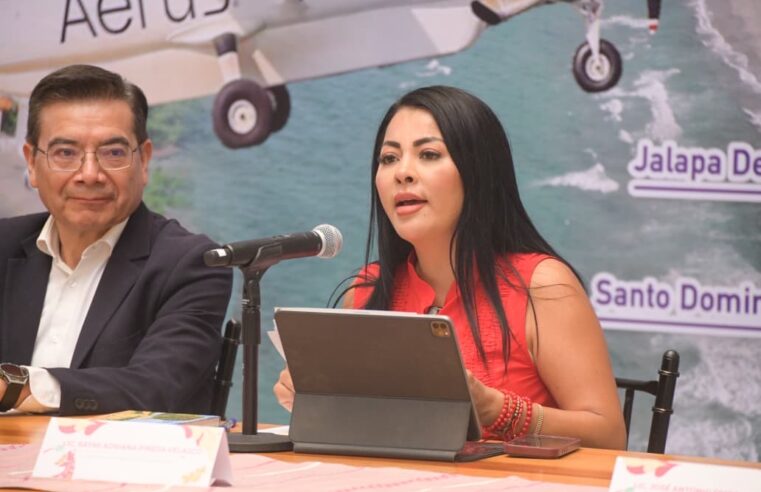 Saymi Pineda anuncia nueva ruta AIFA – Ciudad Ixtepec
