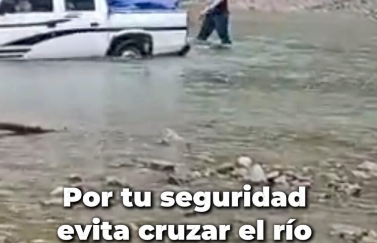 ⚠️ ¡ATENCIÓN! ⚠️ riesgo inminente ante la crecida del Río Tehuantepec