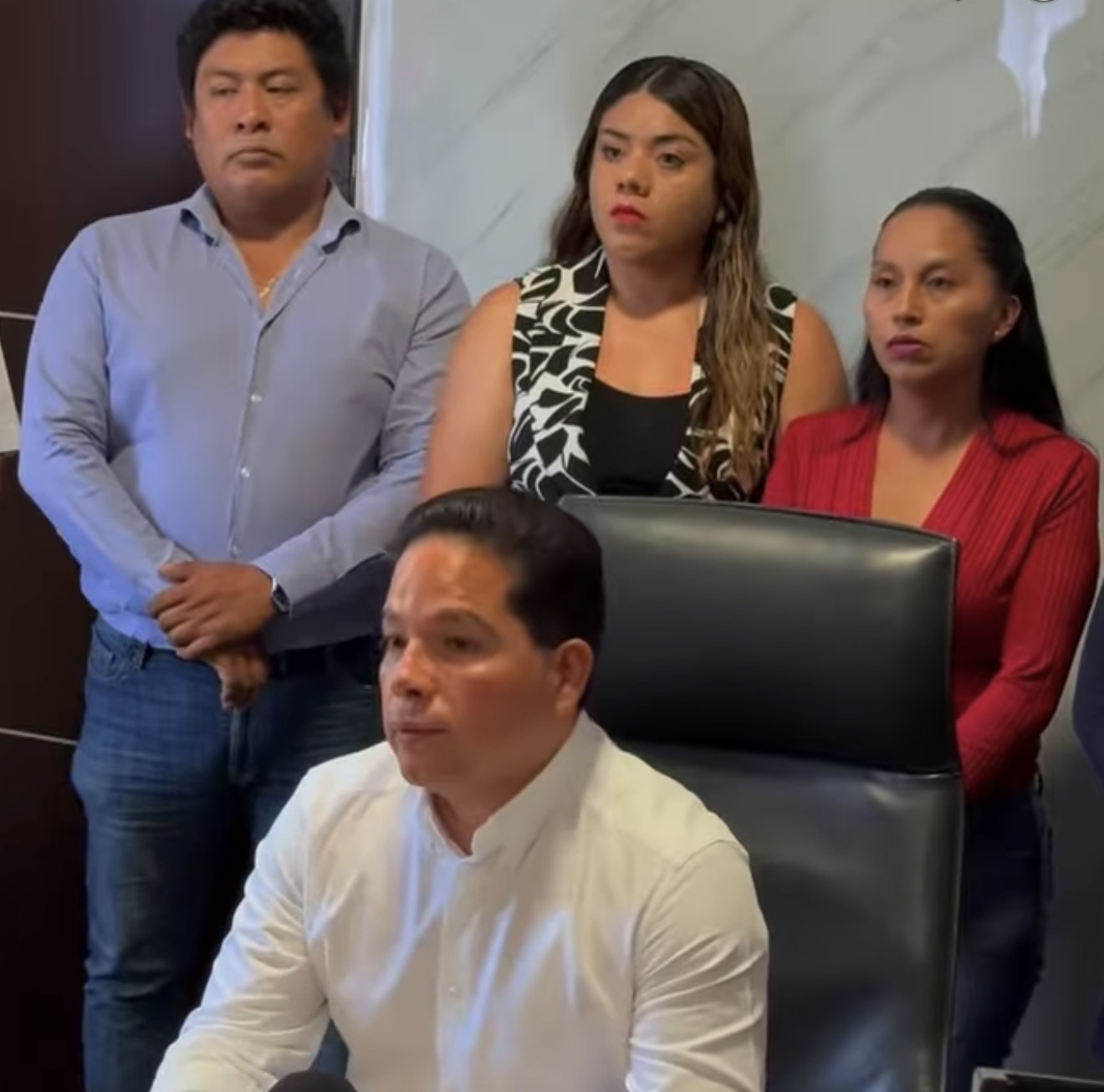 Juan Carlos García Márquez se muestra tranquilo y despreocupado por Auditorías en Santa Lucía del Camino